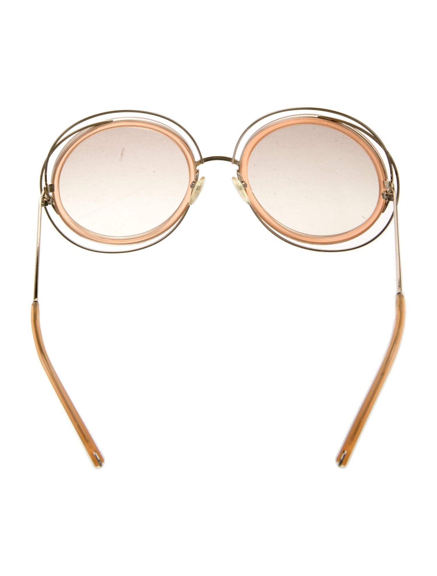 Chloé Round Gradient Sunglasses