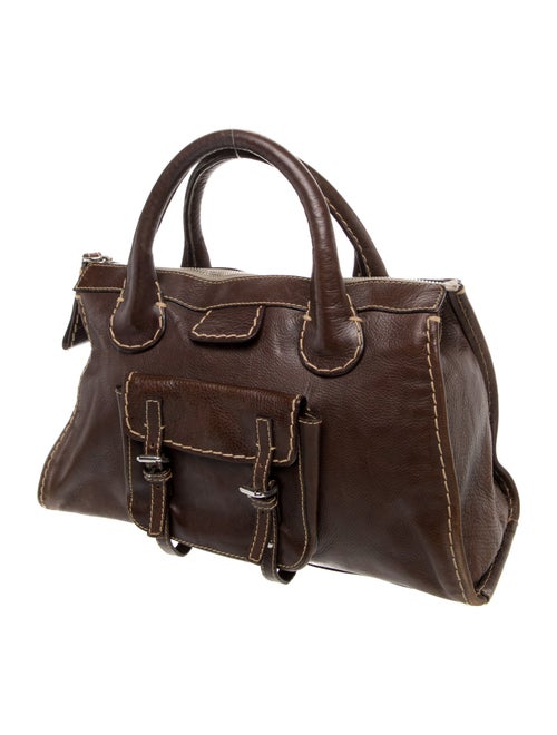 Chloé Leather Top Handle Bag