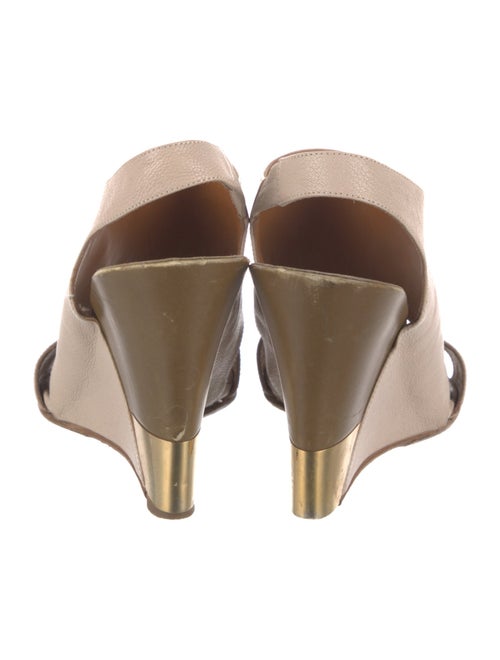 Chloé Leather Slingback Sandals