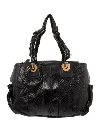 Chloé Python Shoulder Bag