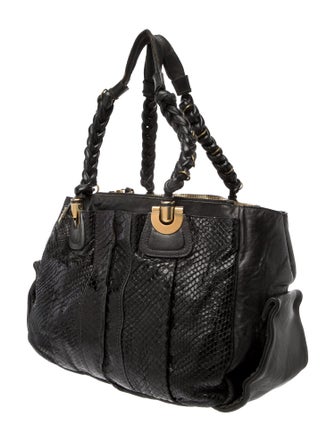 Chloé Python Shoulder Bag