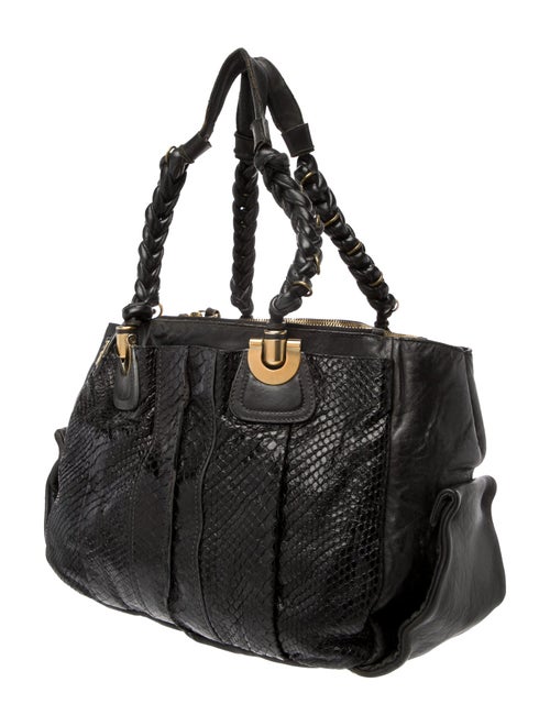 Chloé Python Shoulder Bag