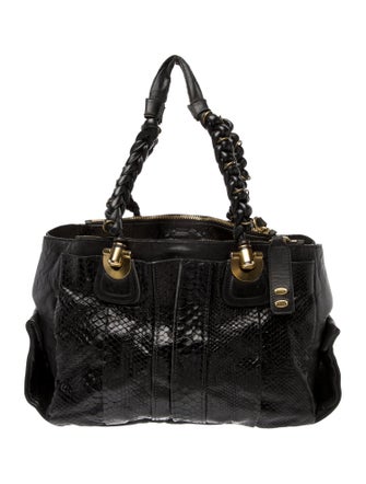 Chloé Python Shoulder Bag