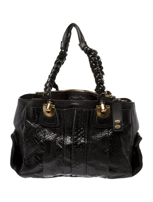 Chloé Python Shoulder Bag