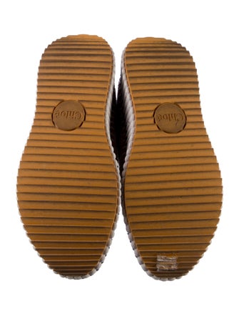 Chloé Colorblock Pattern Sneakers