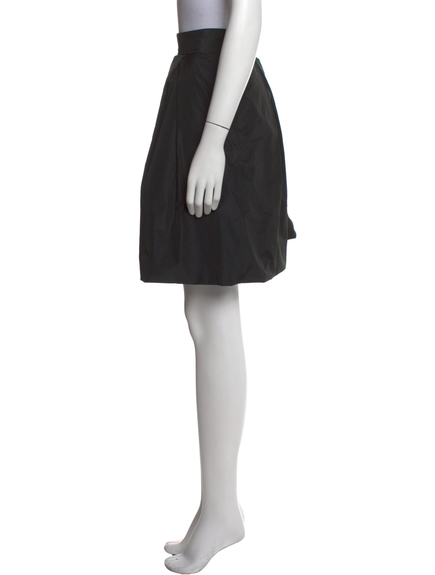 Chloé Pleated Accents Knee-Length Skirt