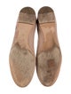 Chloé Leather Scalloped Accent Ballet Flats