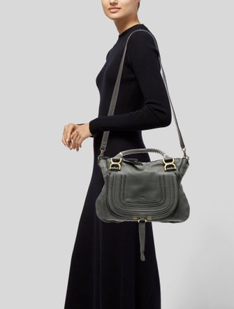 Chloé Leather Marcie Shoulder Bag