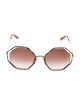 Chloé Oversize Gradient Sunglasses