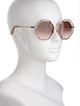 Chloé Oversize Gradient Sunglasses