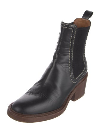 Chloé Leather Chelsea Boots