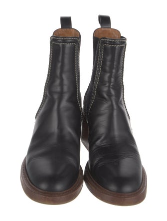 Chloé Leather Chelsea Boots