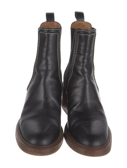 Chloé Leather Chelsea Boots
