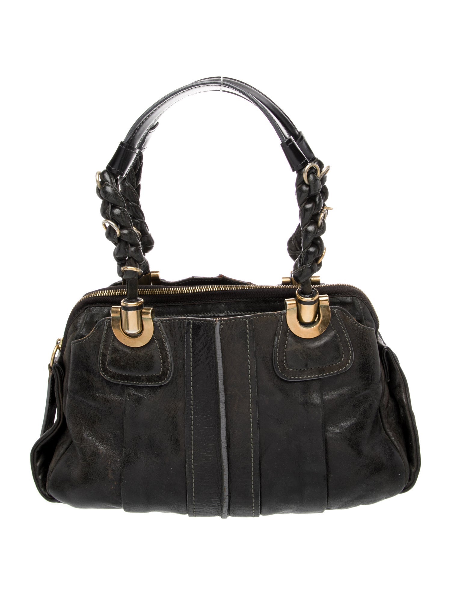 Chloé Leather Top Handle Bag