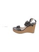 Chloé Leather Lasercut Accents Sandals