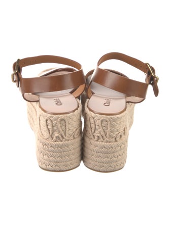 Chloé Leather Espadrilles