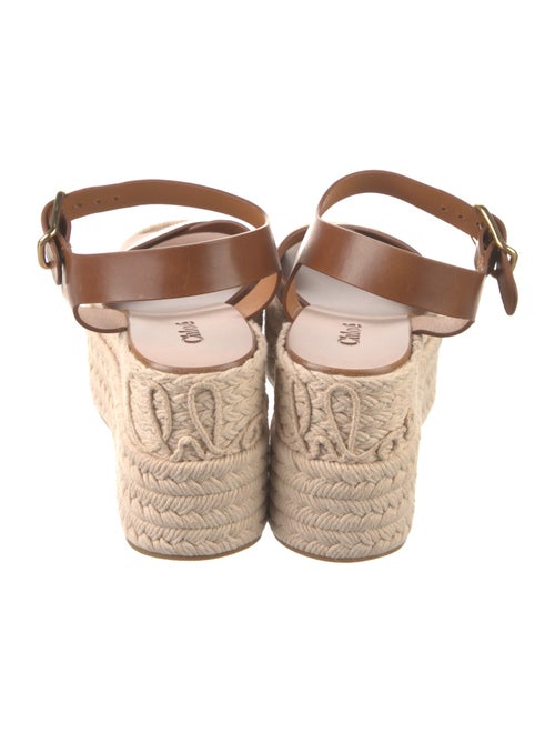 Chloé Leather Espadrilles