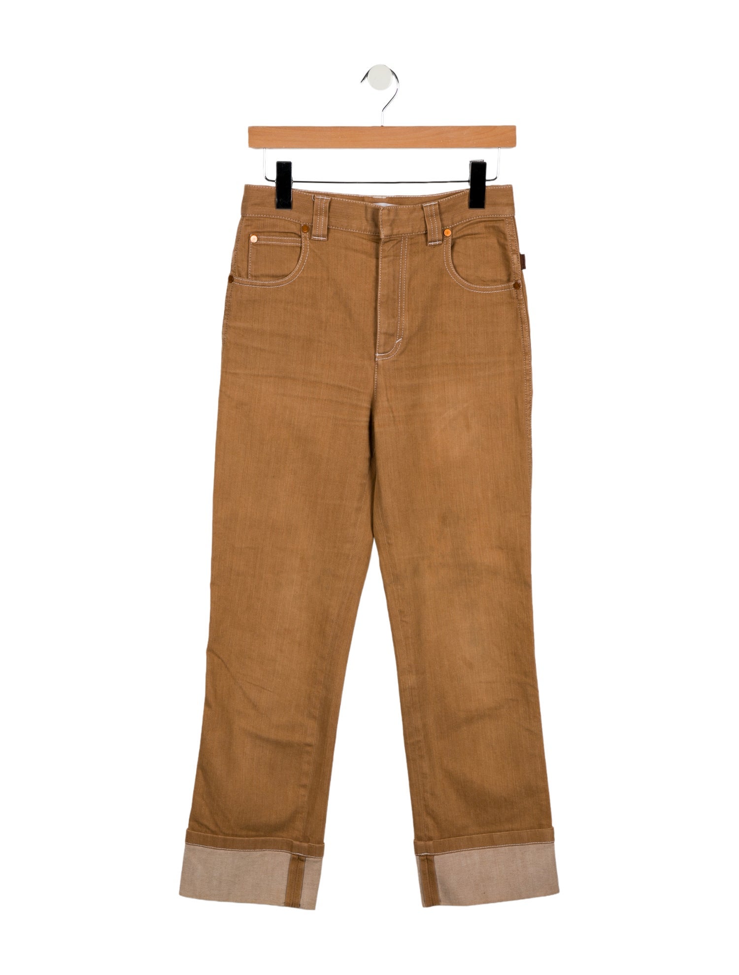 Chloé Low-Rise Skinny Leg Jeans