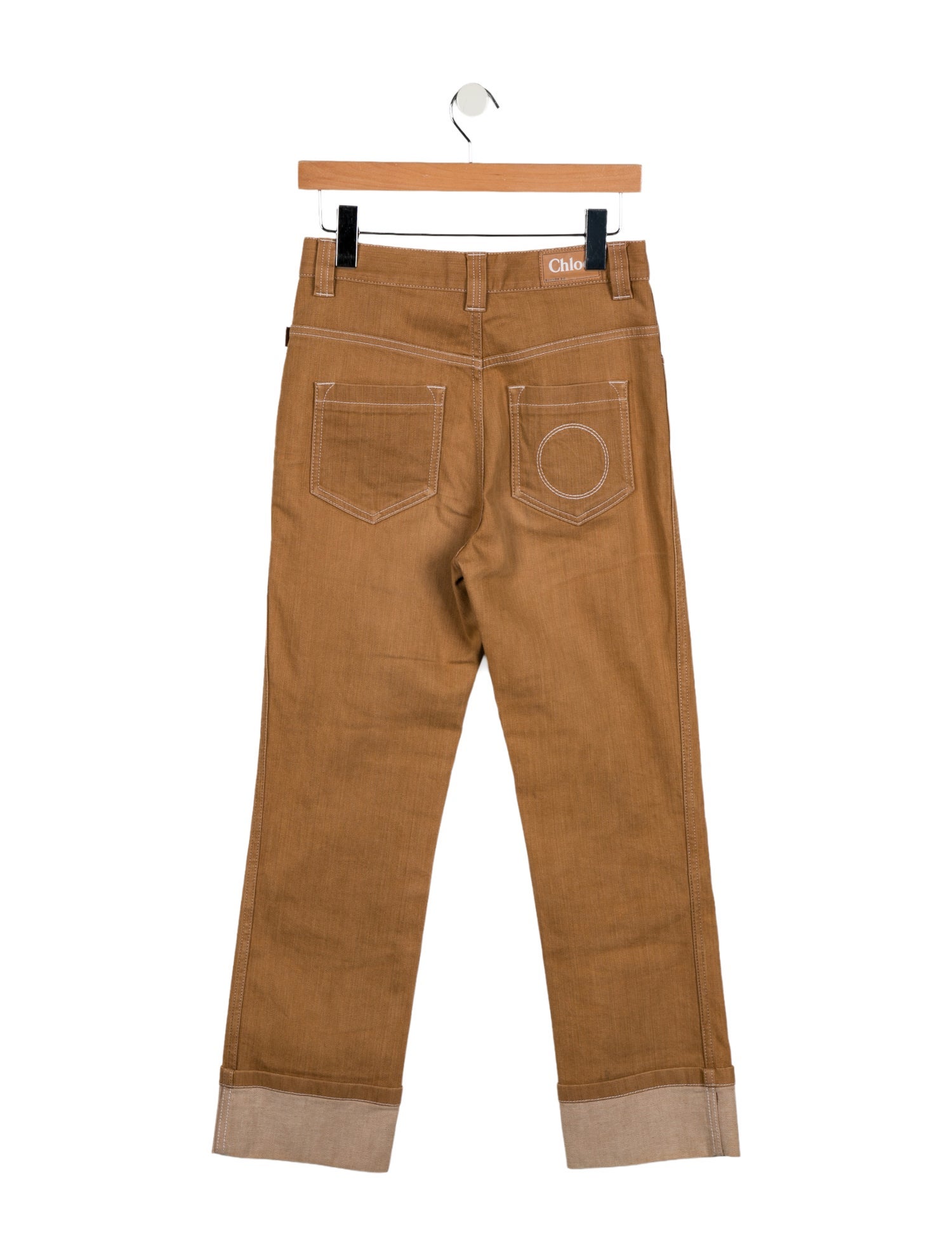 Chloé Low-Rise Skinny Leg Jeans