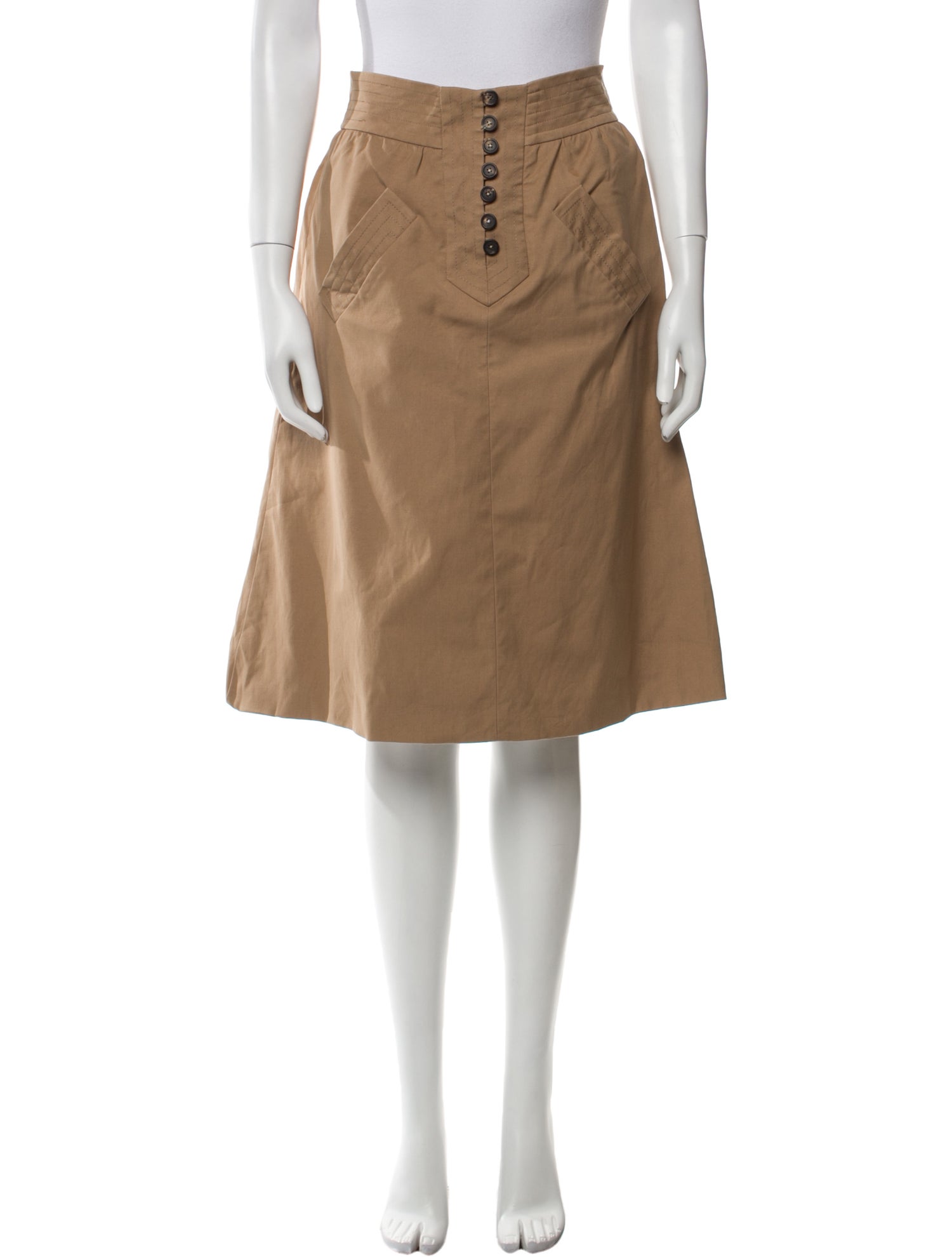 Chloé Vintage Knee-Length Skirt