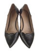 Chloé Leather Scalloped Accent Pumps