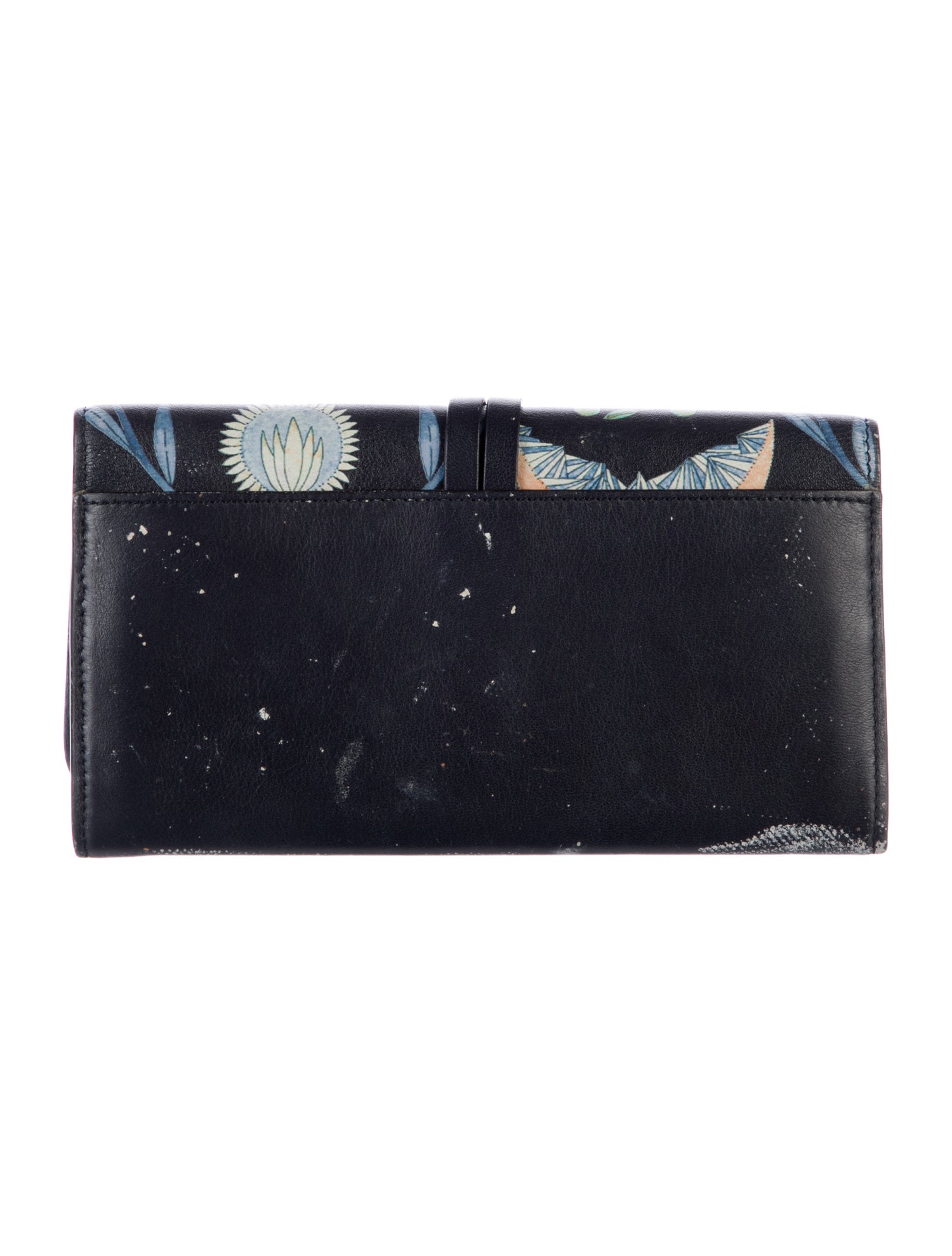 Chloé Leather Printed Wristlet