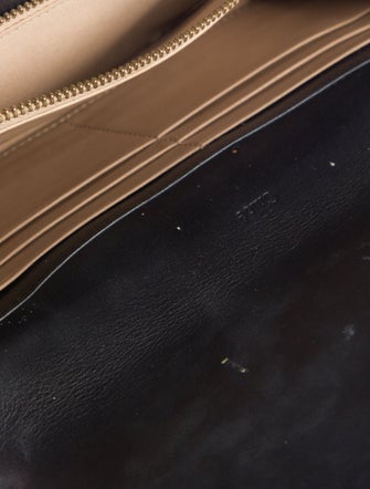 Chloé Leather Printed Wristlet