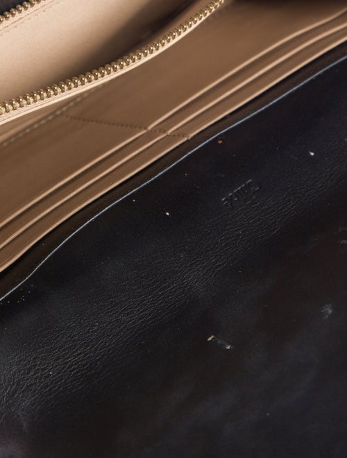 Chloé Leather Printed Wristlet