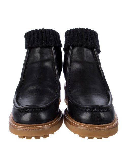 Chloé Leather Chelsea Boots