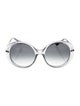 Chloé Oversize Gradient Sunglasses
