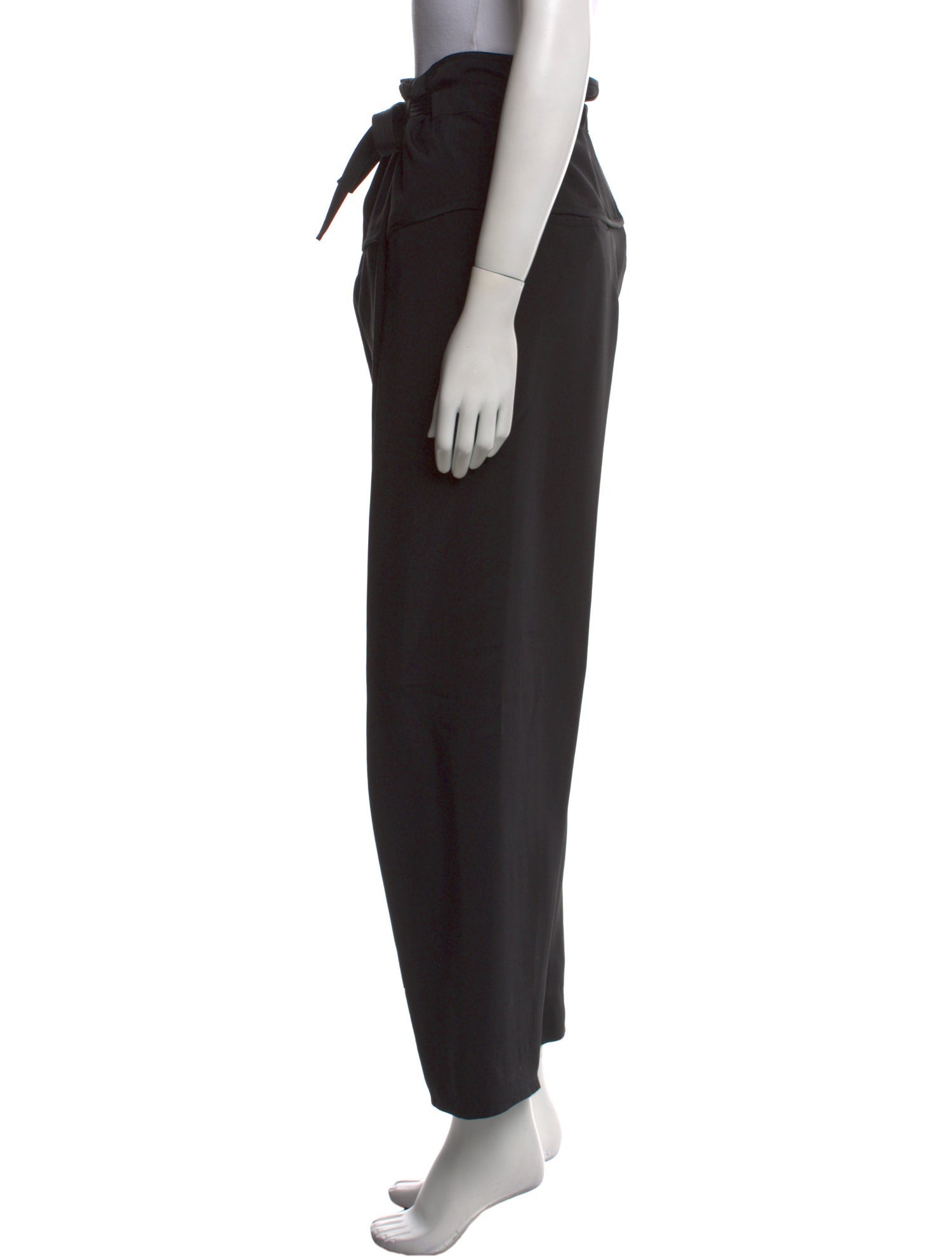 Chloé Silk Straight Leg Pants