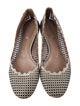 Chloé Leather Lasercut Accents Ballet Flats