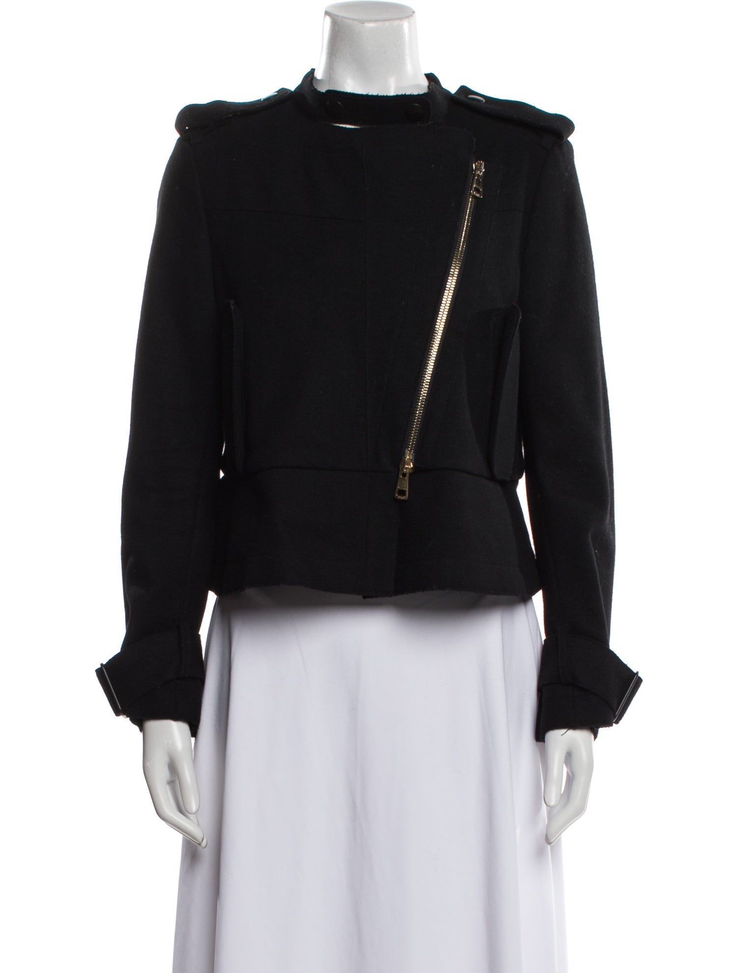 Chloé Wool Biker Jacket