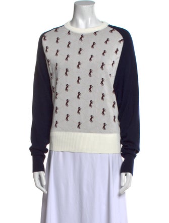Chloé Wool Printed Sweater