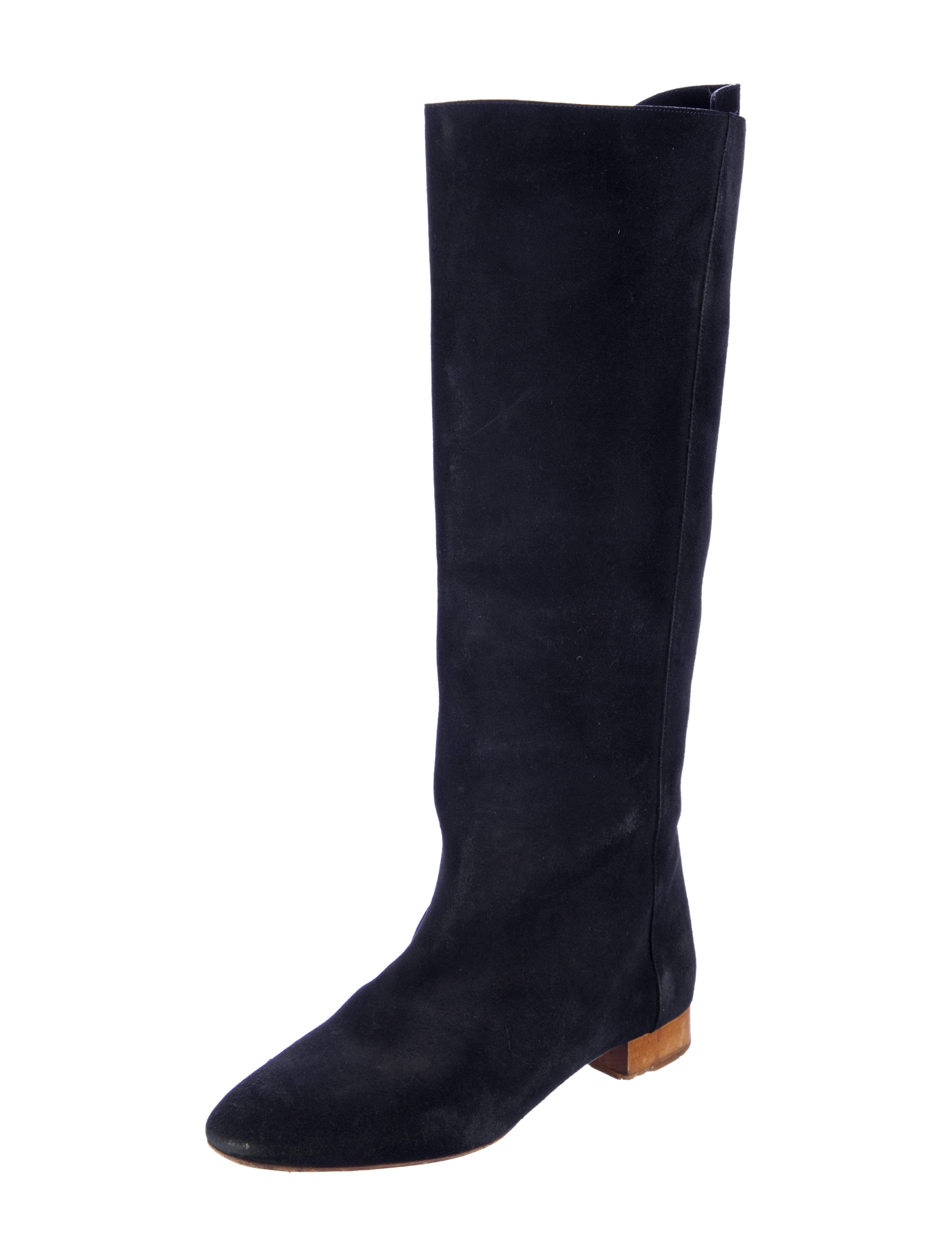 Chloé Suede Riding Boots