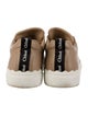 Chloé Leather Scalloped Accent Sneakers