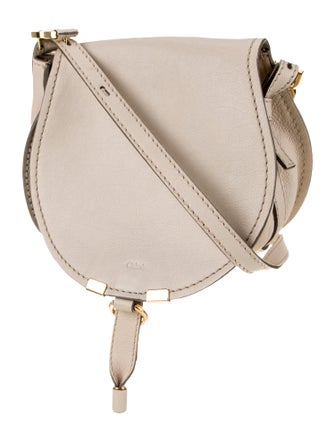 Chloé Leather Small Marcie saddle bag Small
