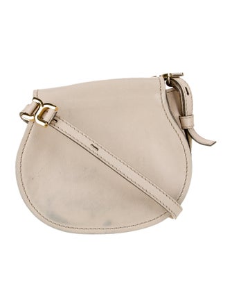 Chloé Leather Small Marcie saddle bag Small