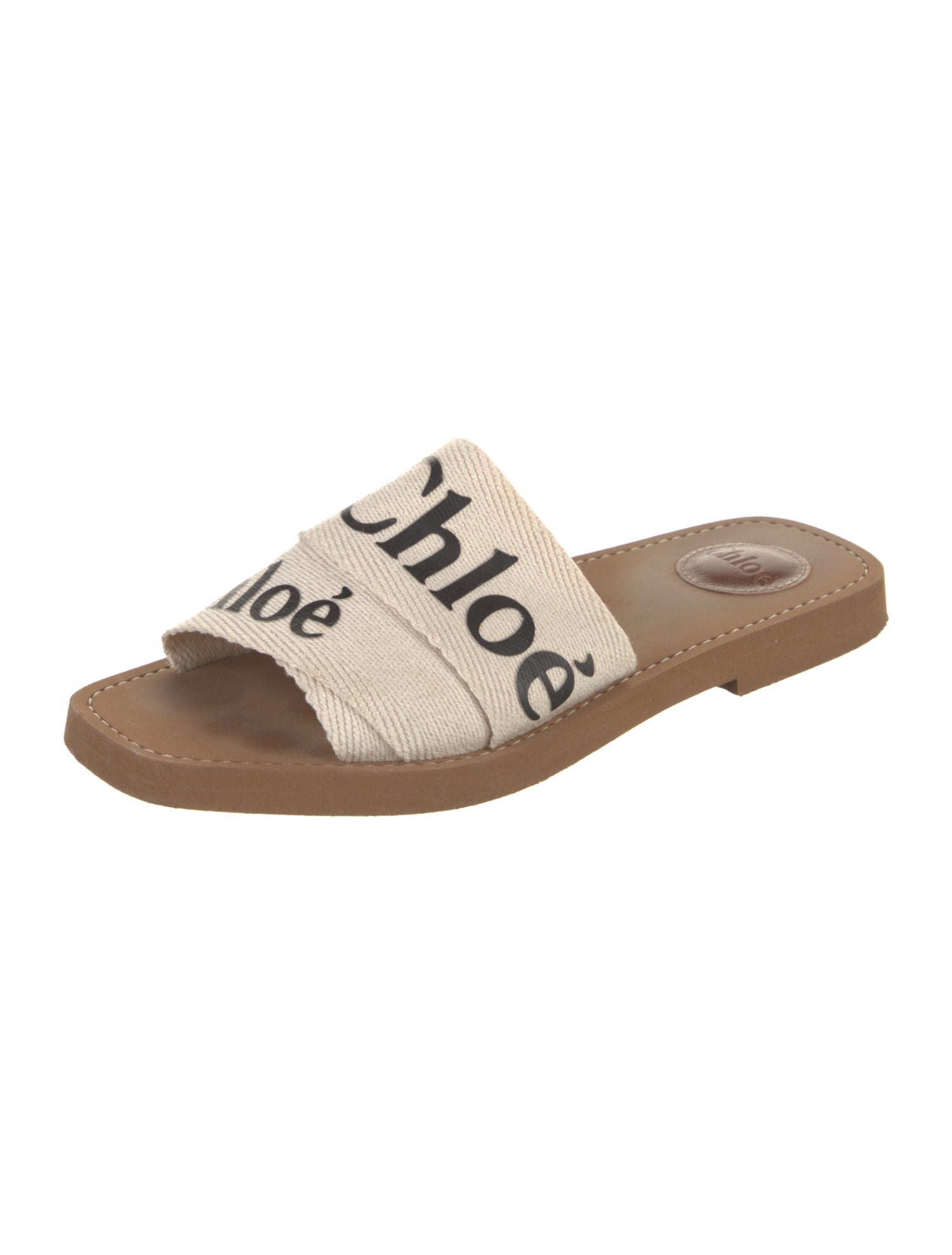 Chloé Canvas Printed Slides
