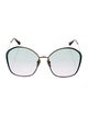 Chloé Oversize Gradient Sunglasses