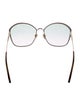 Chloé Oversize Gradient Sunglasses
