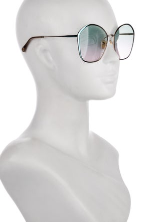 Chloé Oversize Gradient Sunglasses