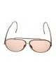 Chloé Aviator Tinted Sunglasses