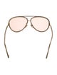 Chloé Aviator Tinted Sunglasses
