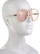 Chloé Aviator Tinted Sunglasses