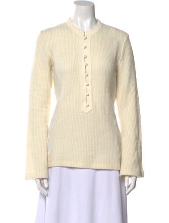 Chloé Virgin Wool Crew Neck Sweater