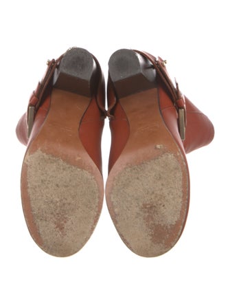 Chloé Leather Moto Boots