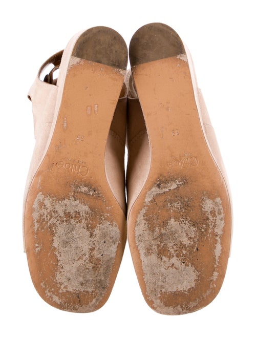 Chloé Suede Gladiator Sandals