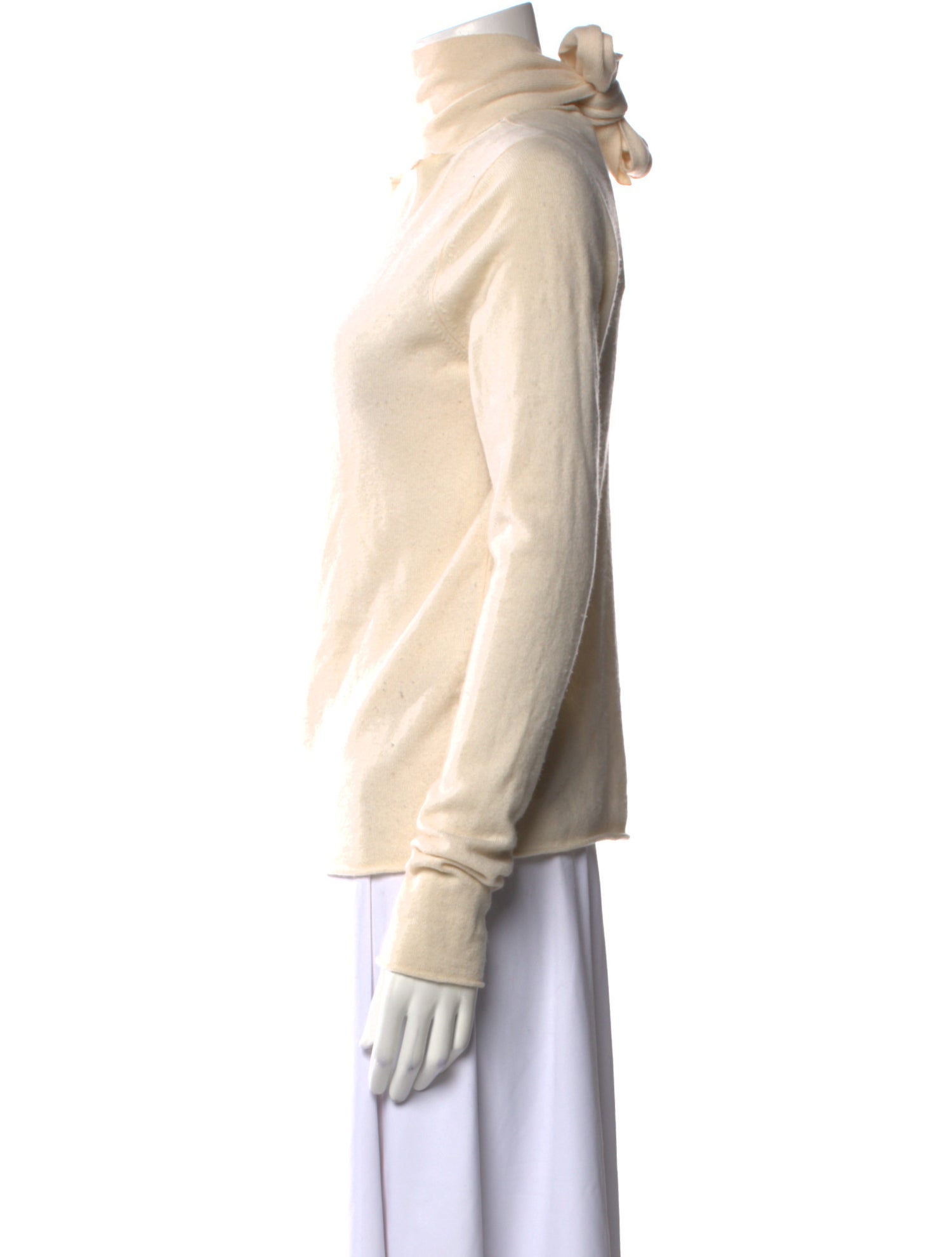 Chloé Cashmere Cowl Neck Sweater