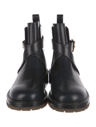 Chloé Leather Rain Boots